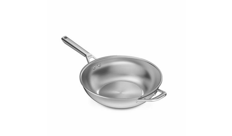 Ninja EverClad 28cm Stainless Steel Wok without Lid