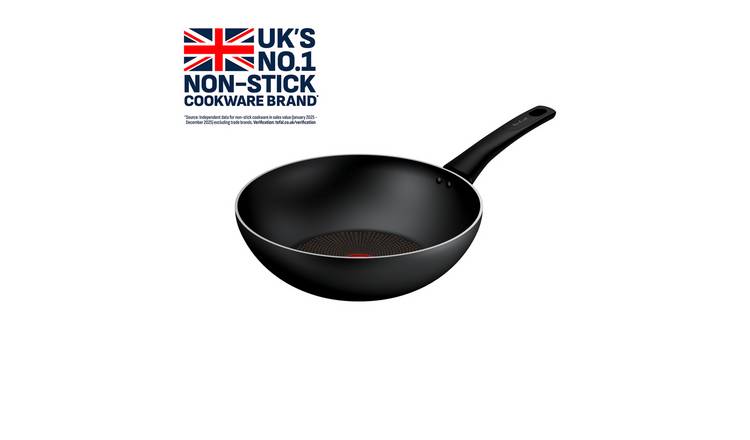 Tefal Extra Non-Induction 29cm Non Stick Aluminium Wok
