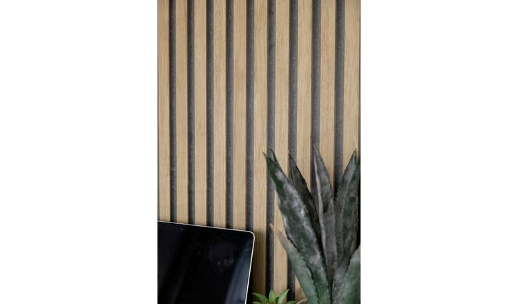 NU Wallpaper Self-Adhesive Acoustic Brown Wallpaper - 52.07cm x 5.49m