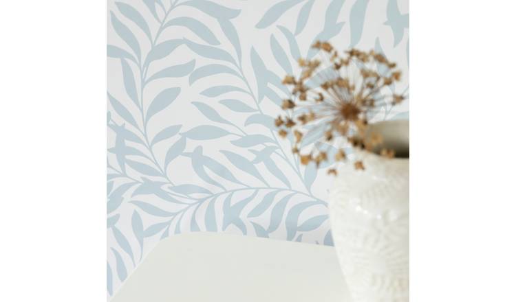 NU Wallpaper Self-Adhesive Wisley Blue Wallpaper