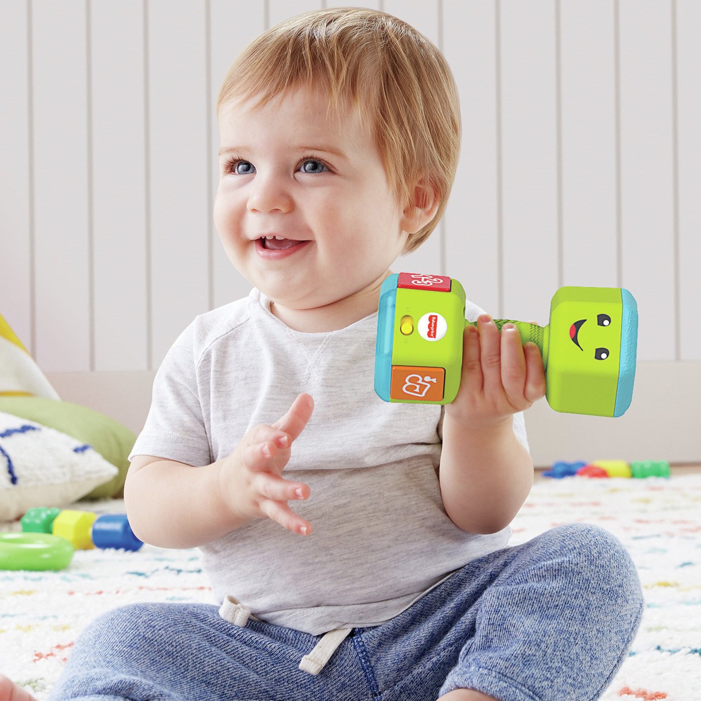 Fisher-Price Laugh & Learn Countin' Reps Dumbbell Review