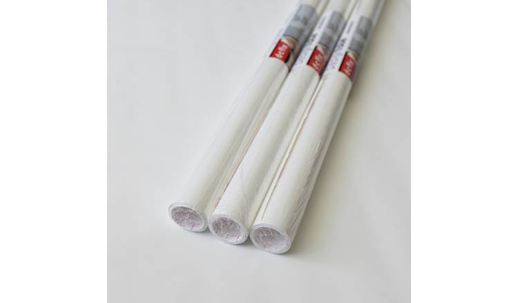 D-C-Fix Self-Adhesive Glossy Plain White Vinyl Film