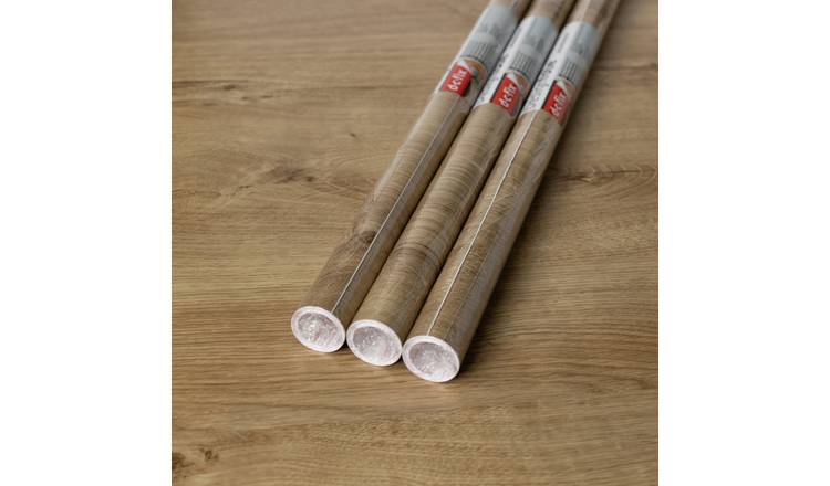 D-C-Fix Self-Adhesive Ribbeck Oak Brown Vinyl Film