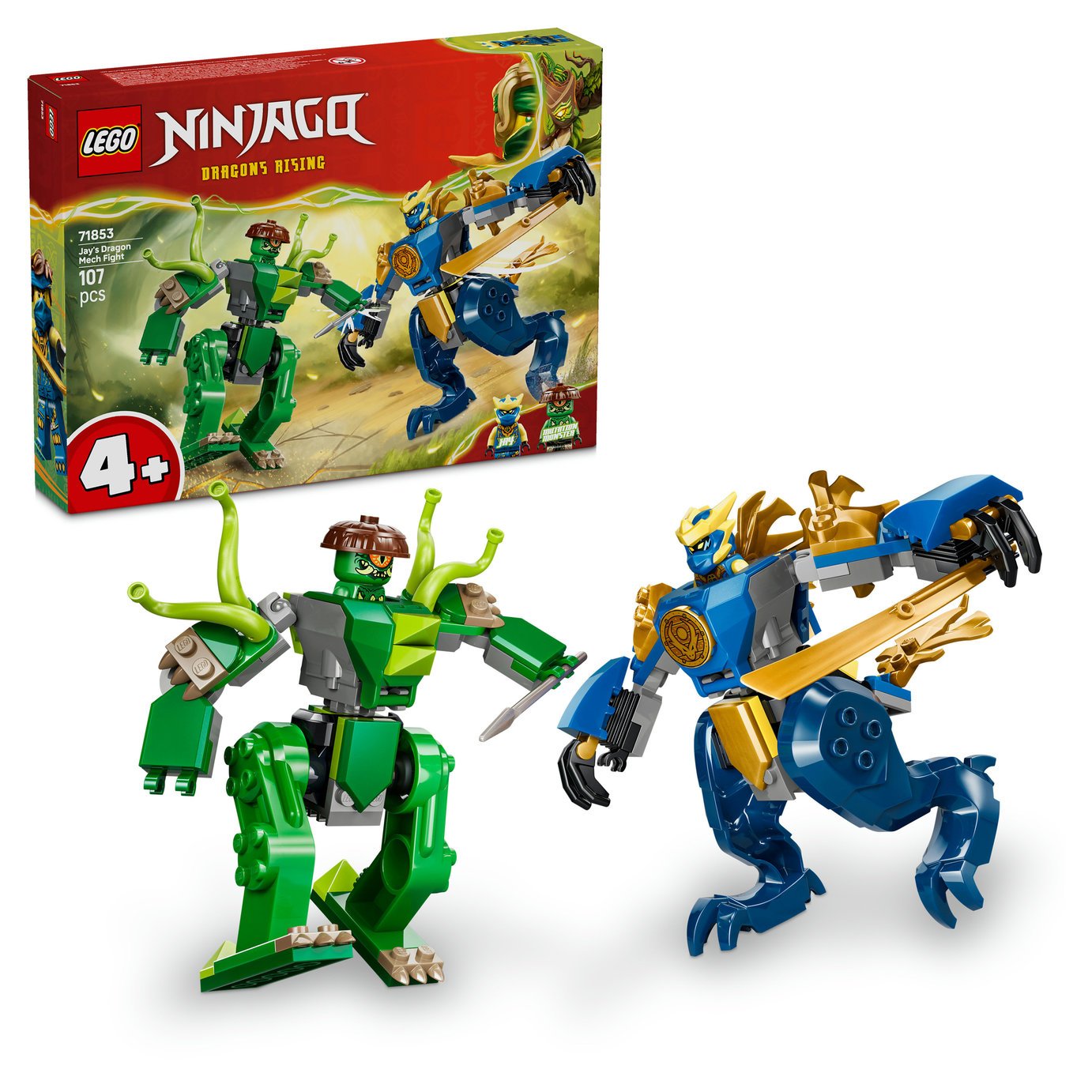 0216-11  ruwaさま Buy LEGO NINJAGO Jay's Dragon Mech Fight Ninja Toy 71853 | LEGO