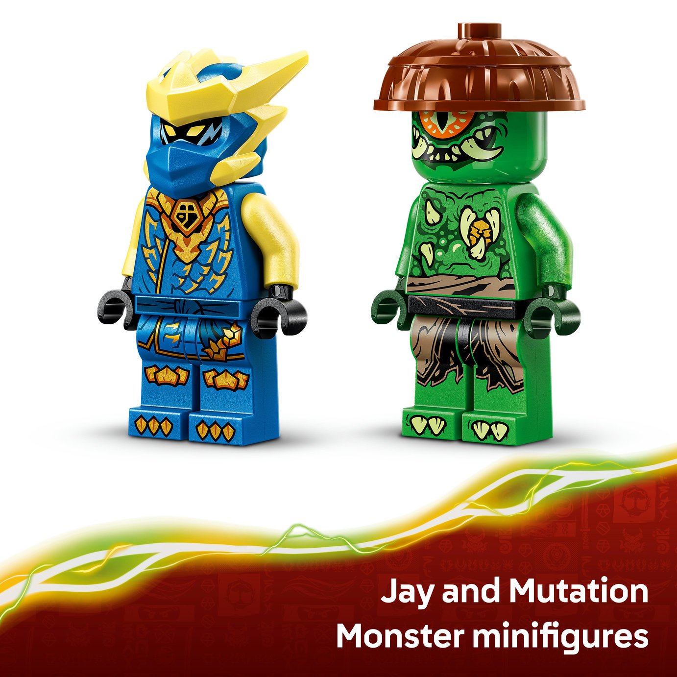 Buy LEGO NINJAGO Jay's Dragon Mech Fight Ninja Toy 71853 | LEGO