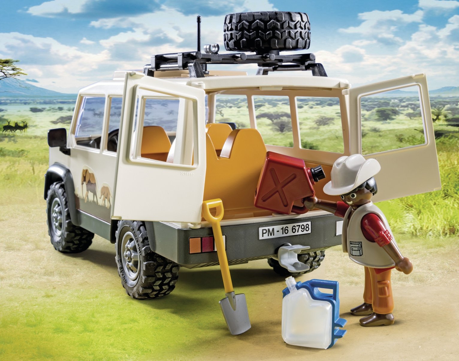 playmobil 6798 wildlife safari truck