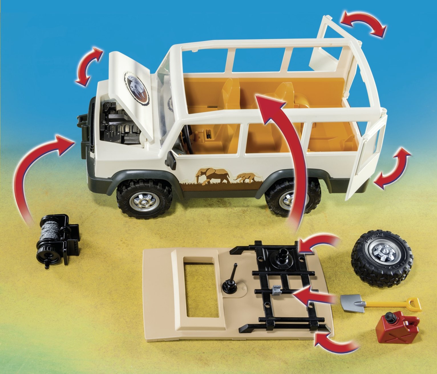 playmobil wild life camping