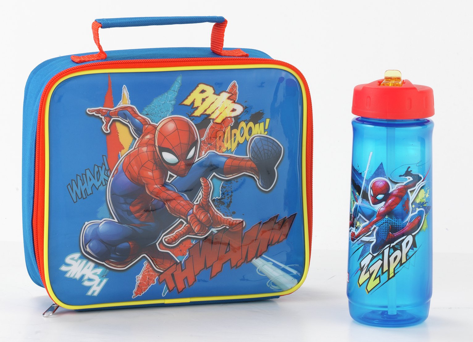 SpiderMan Lunch Bag and Bottle (8260550) Argos Price Tracker