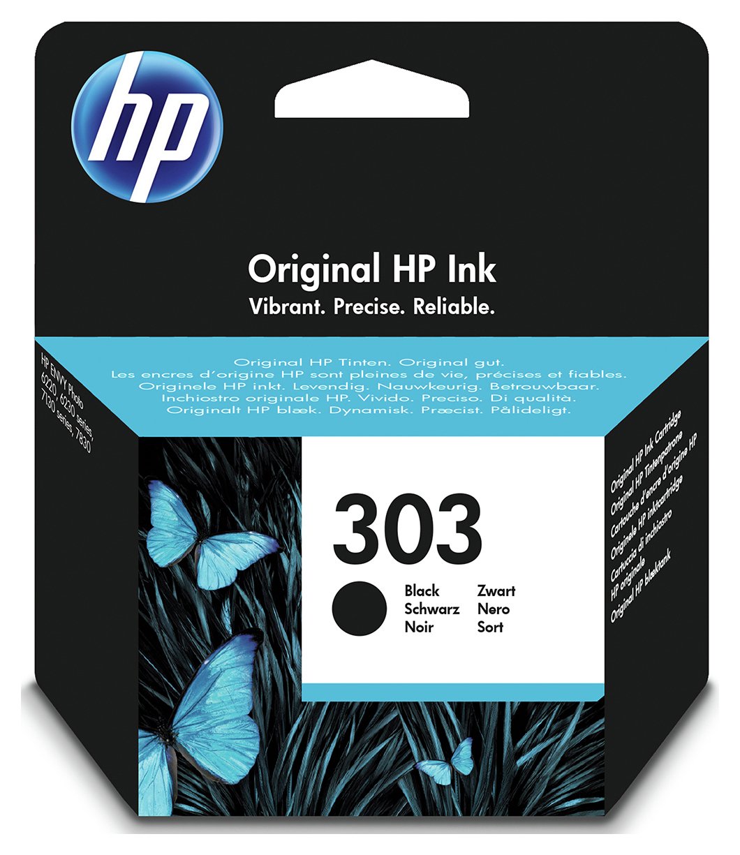 HP 303 Black Original Ink Cartridge & Instant Ink Compatible