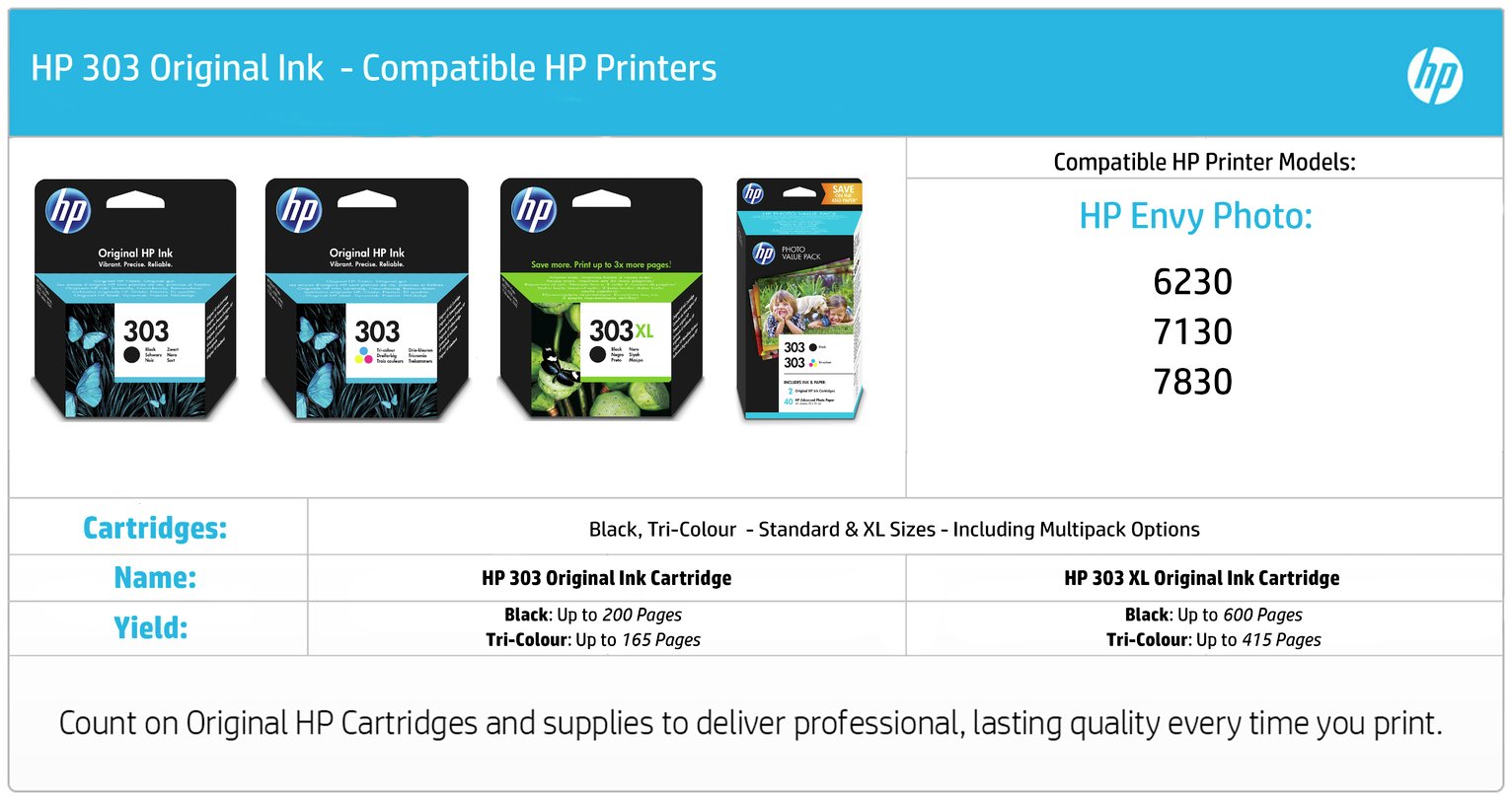 hp envy 6230 ink cartridges argos