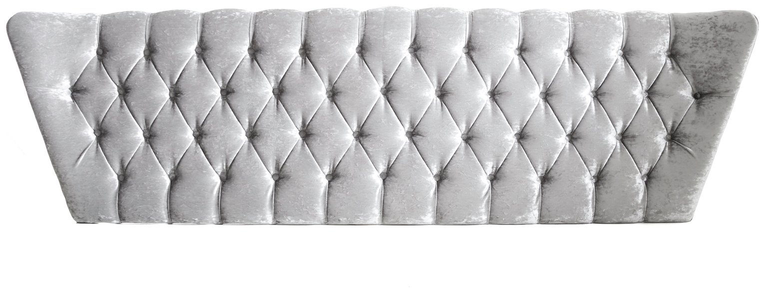 Airsprung Ellaria Superking Headboard - Silver