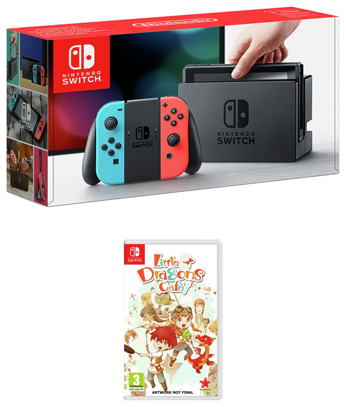 Nintendo Switch with Little Dragons Cafe Bundle review