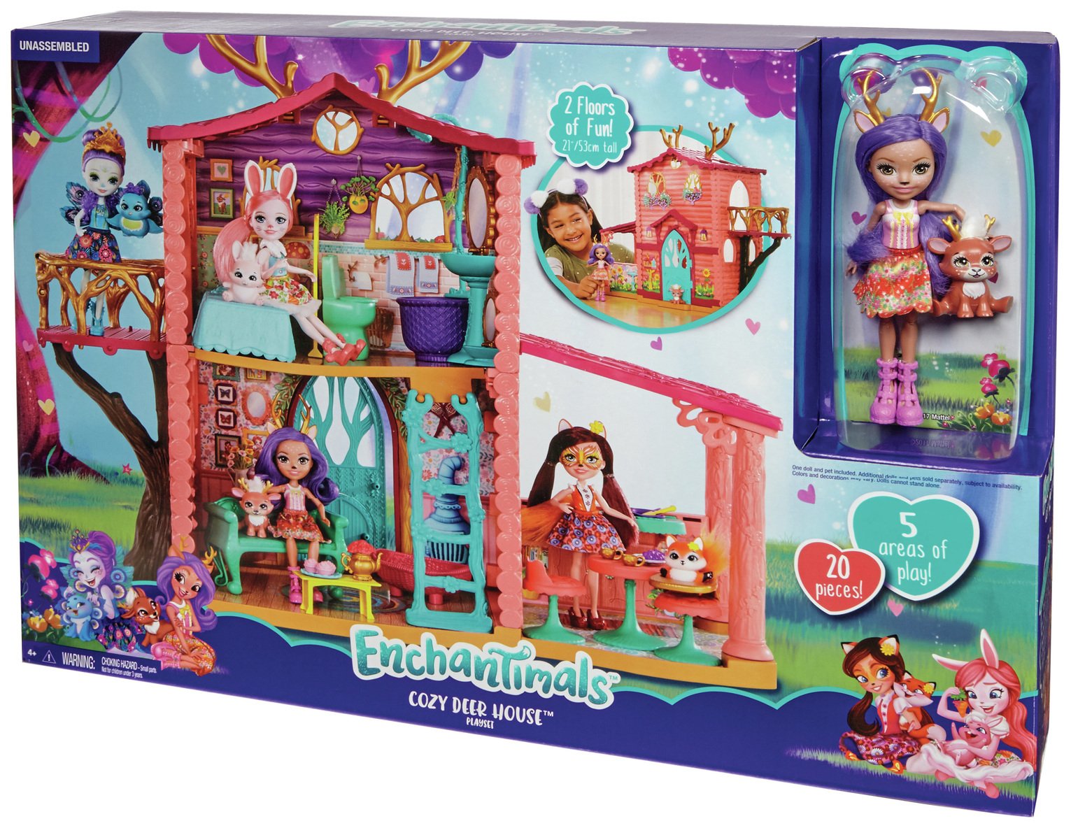 Enchantimals Cozy Deer House Review