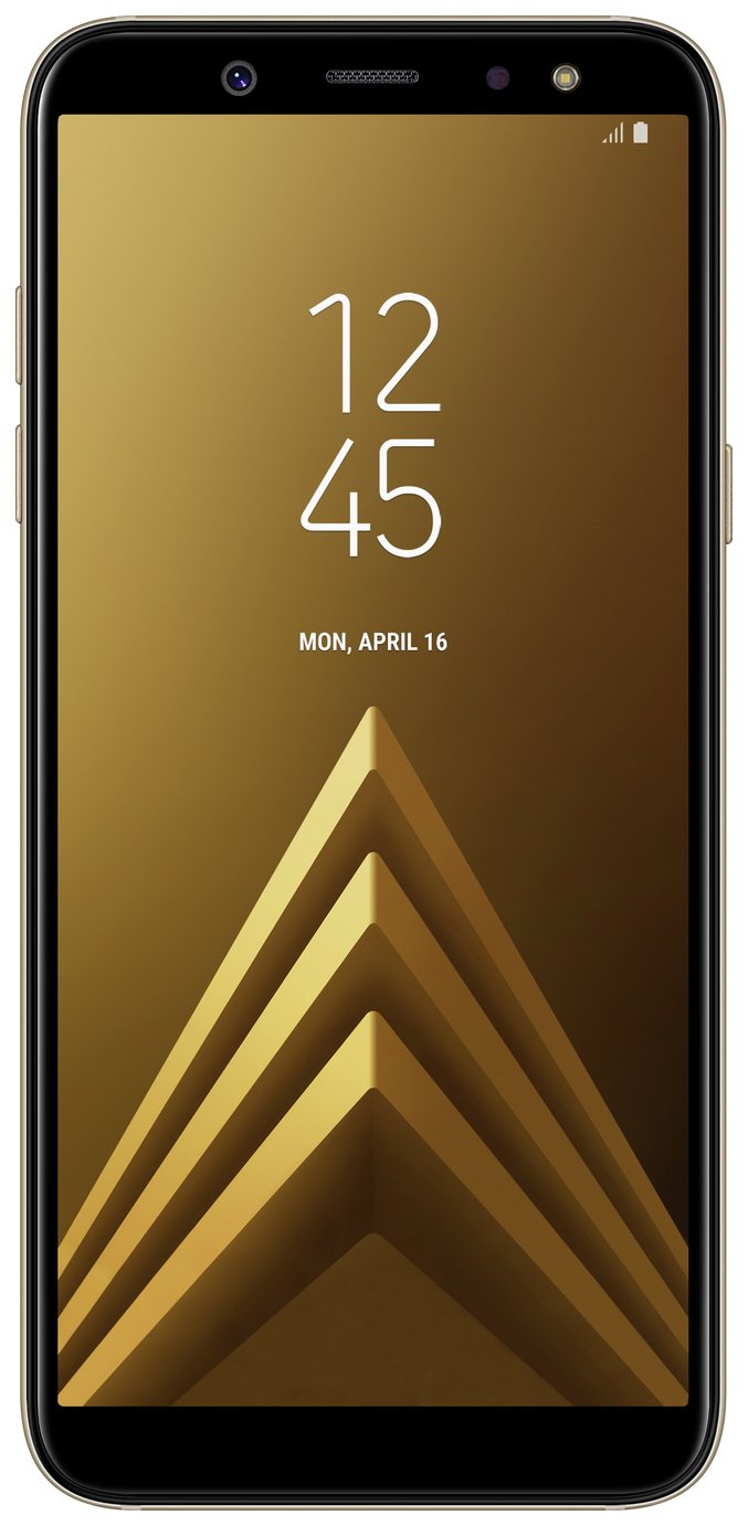 SIM Free Samsung Galaxy A6 32GB Mobile Phone - Gold