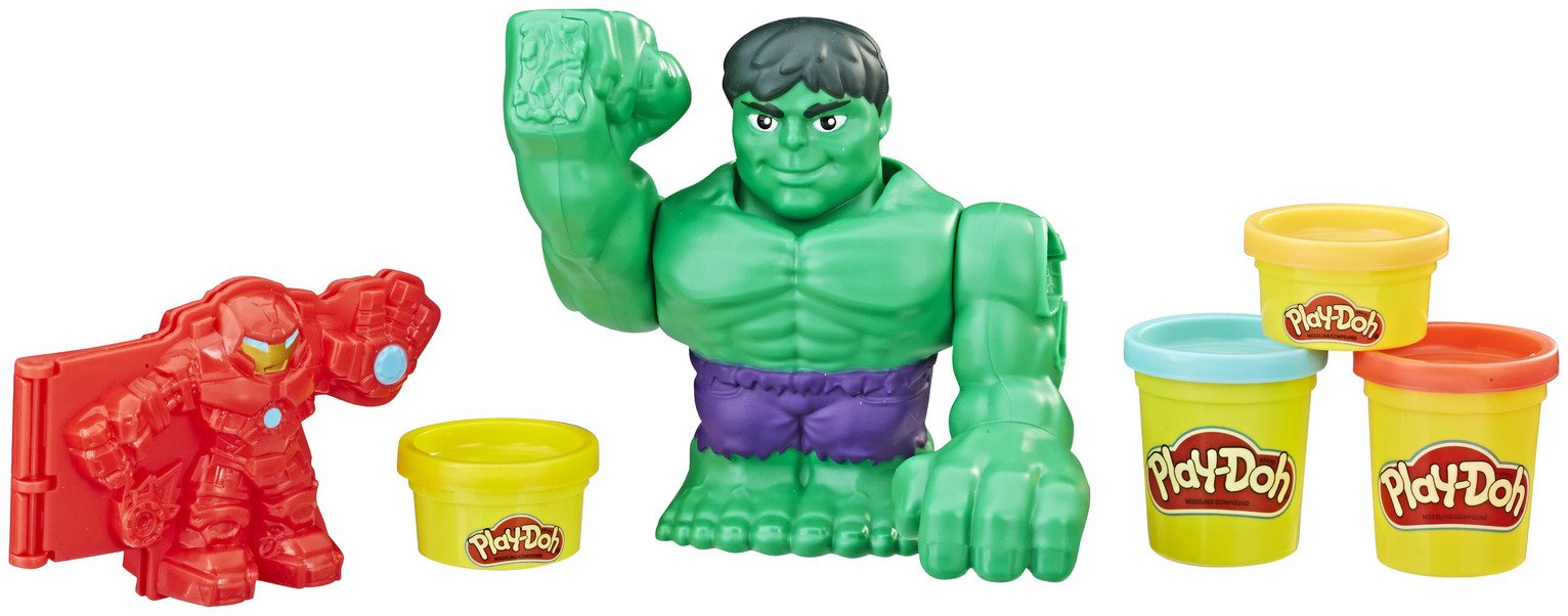 Play-Doh Marvel Hulkbuster Battle