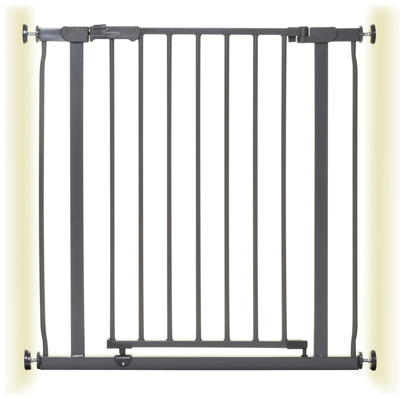 Dreambaby Ava Pressure Fit Safety Gate ‚Äì Grey (75-82cm)