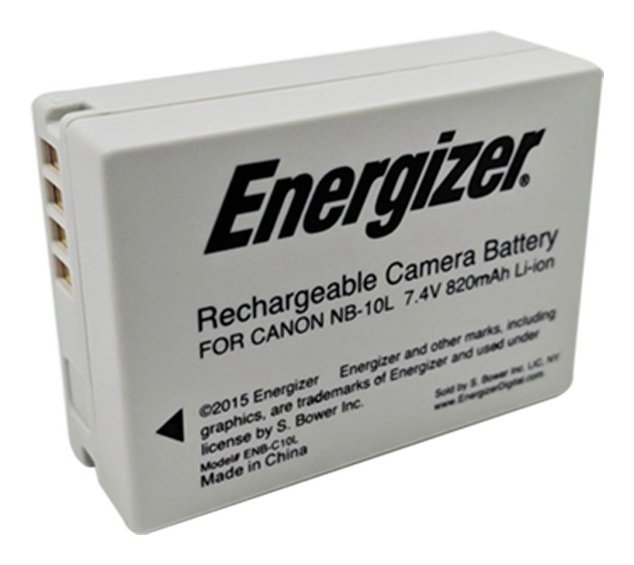 Energizer ENB-CE10 Camera Battery for Canon NB-10L Review