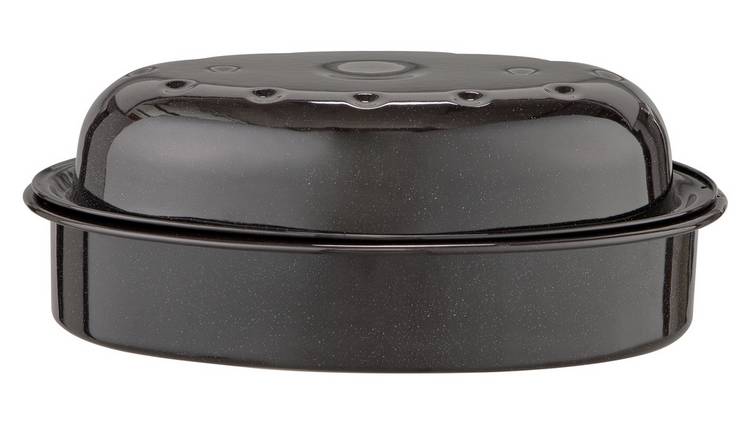 Buy Argos Home 33cm Vitreous Enamel Lidded Roaster Roasting tins Argos