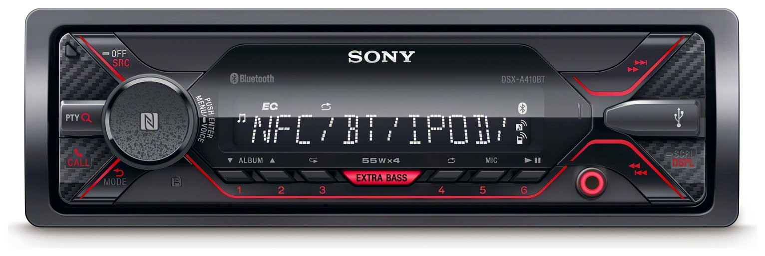 Sony DSX-A410BT Bluetooth Car Stereo Receiver