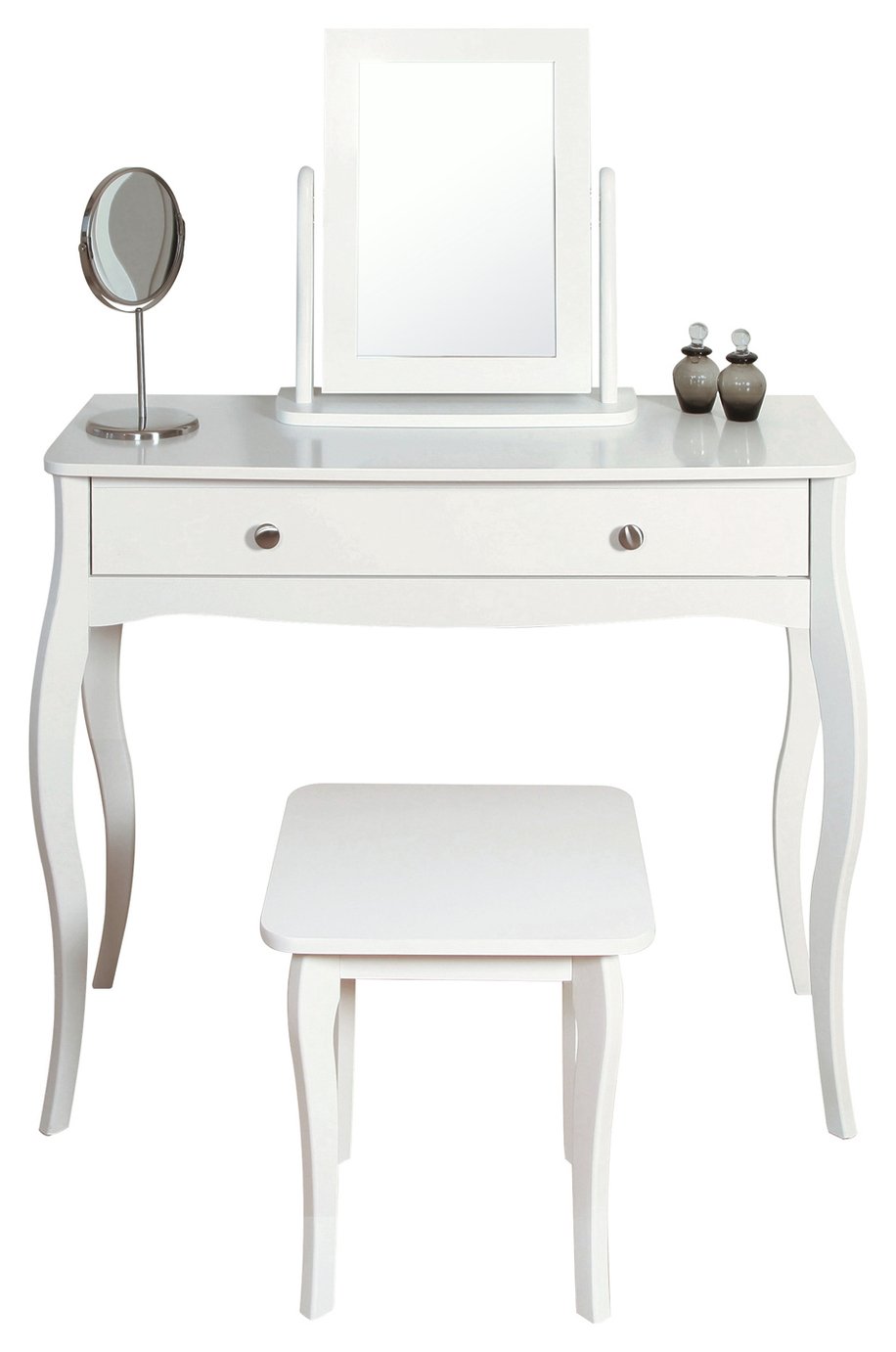 cheap white dressing table mirror