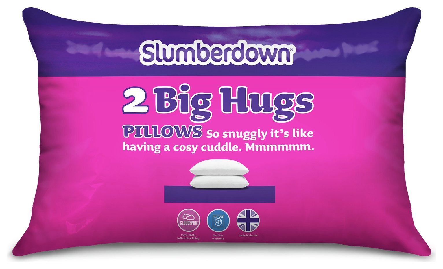 slumberdown pillows