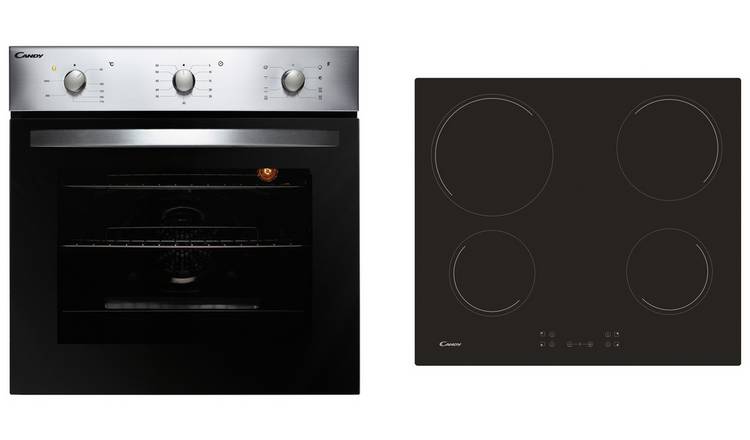 Candy COEHP60X Ceramic Hob with Electric Oven Pack