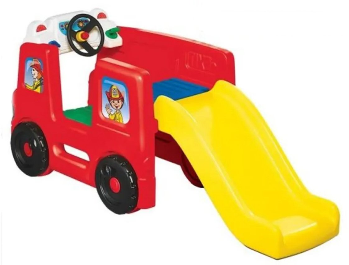 little tikes fire truck slide