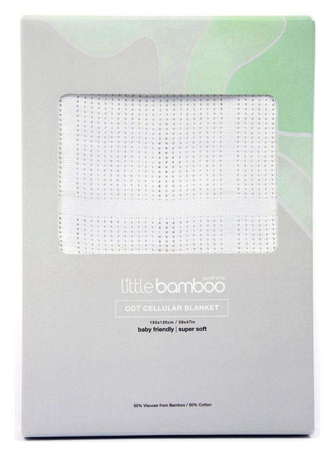 Little Bamboo Airflow Cellular Blanket