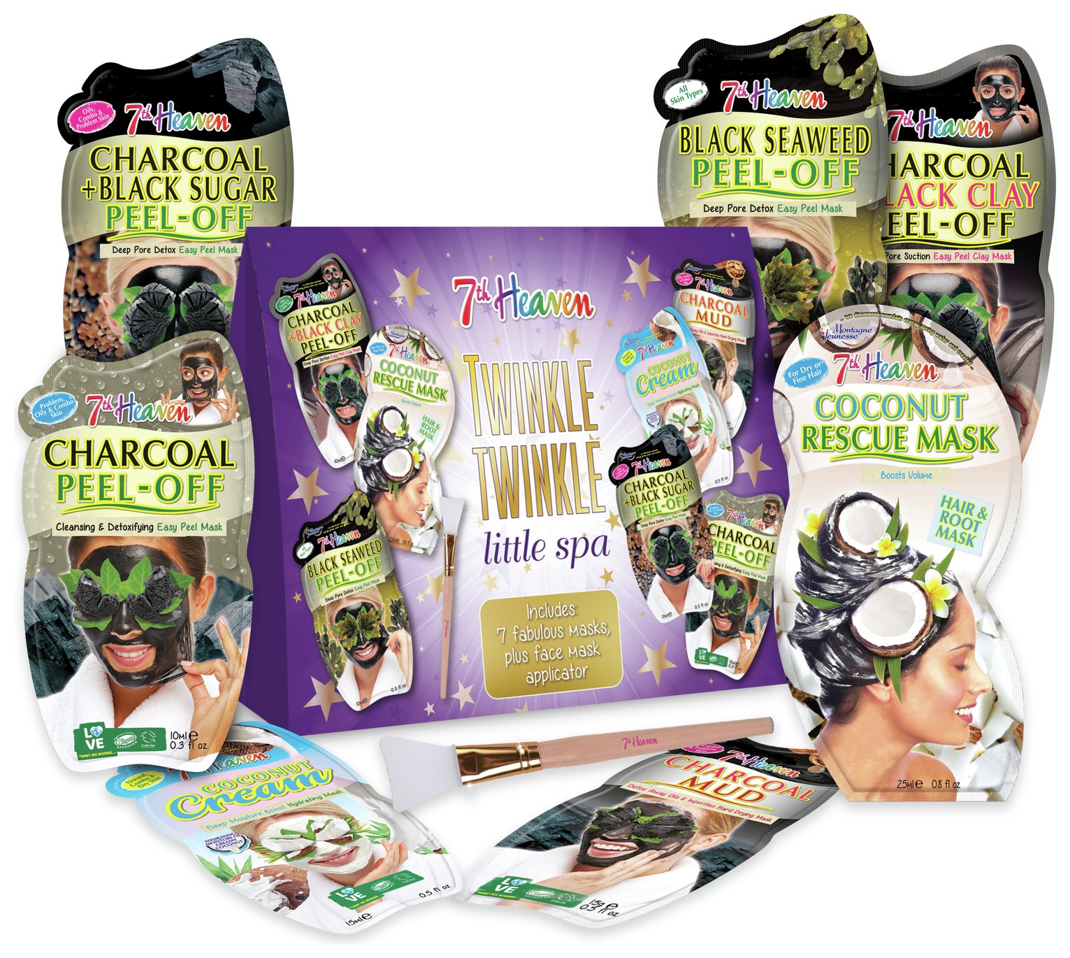 7th Heaven Twinkle, Twinkle Little Spa Face Mask Gift Set