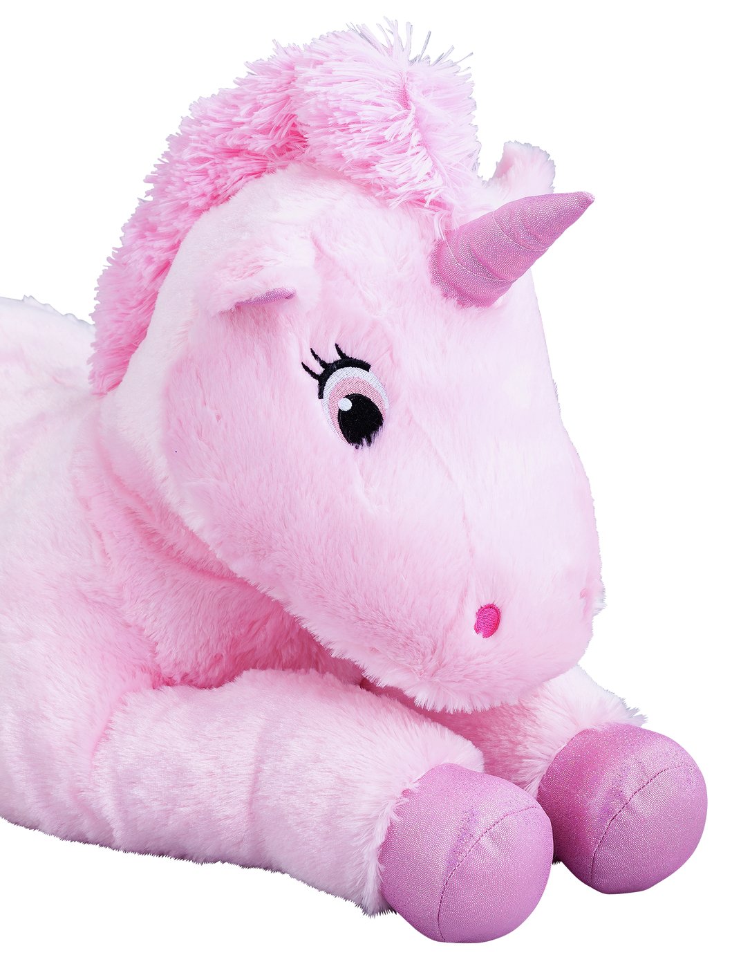 chad valley 60cm unicorn soft toy