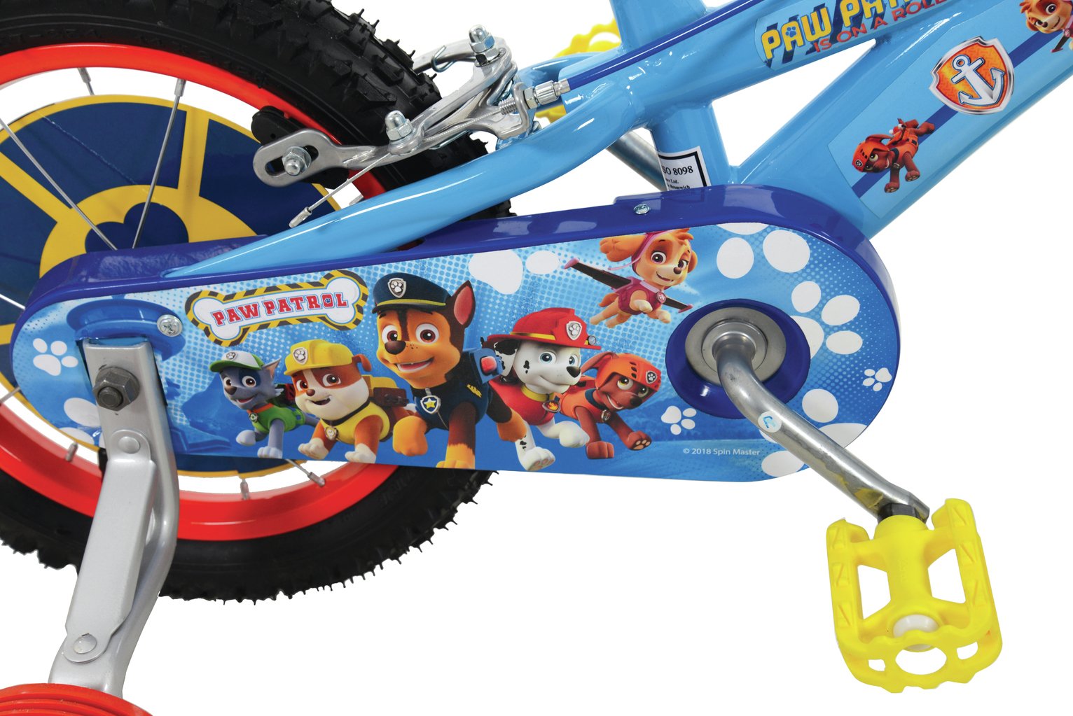 paw patrol bike set