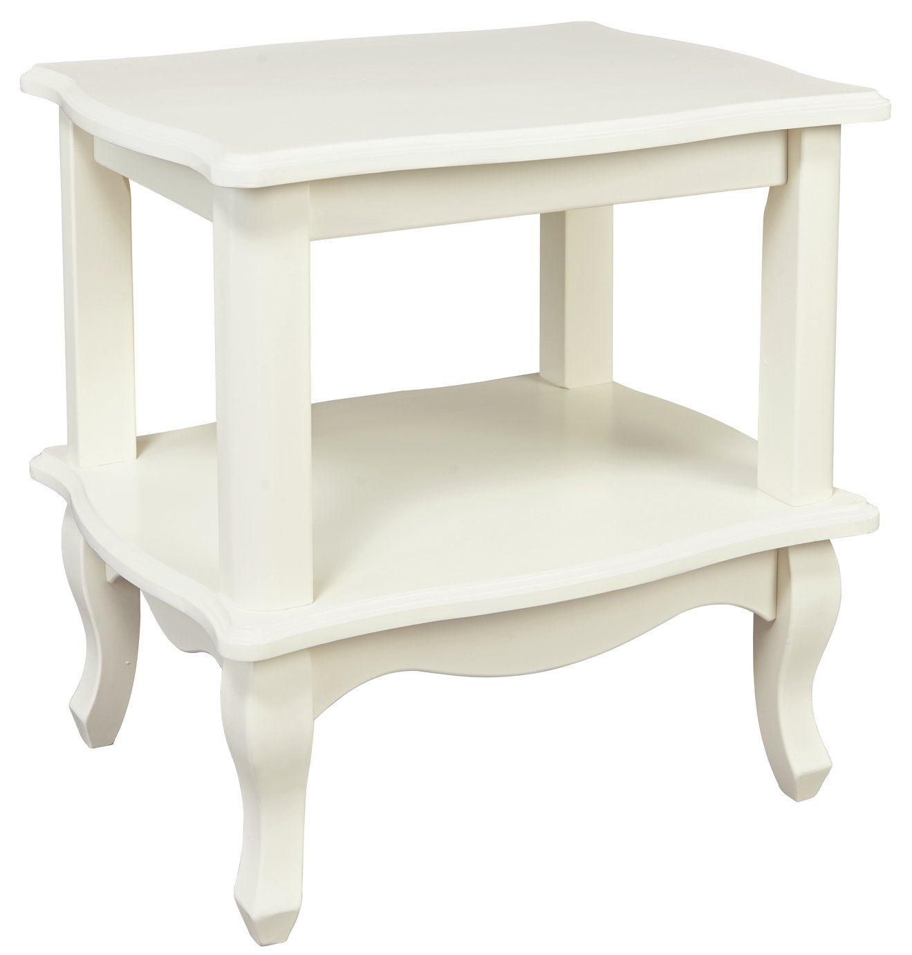Argos Home Serenity End Table - Off-White