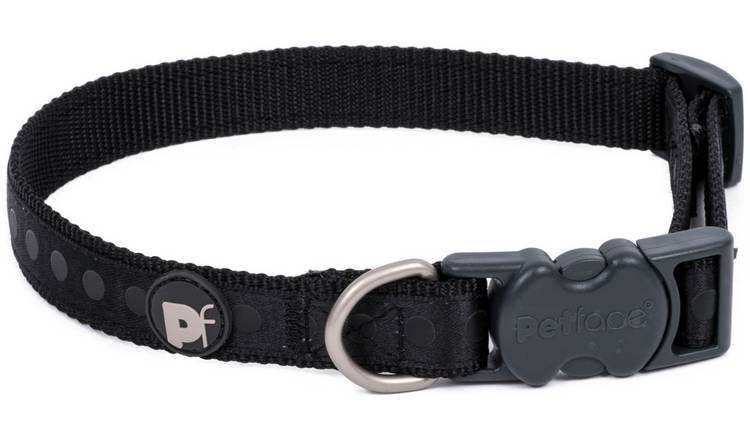 Black dog collars and leads sale