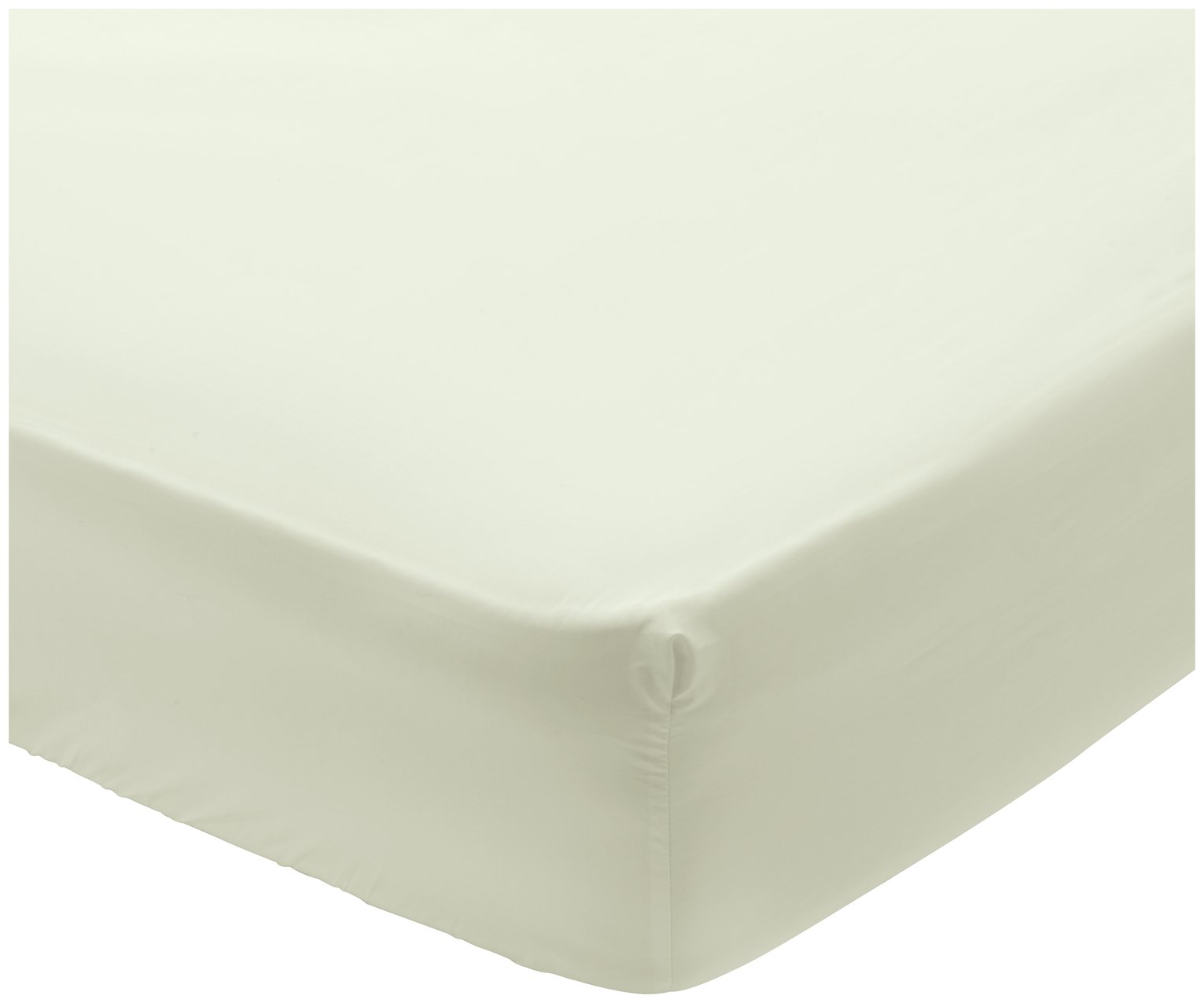 Argos Home 400TC Egyptian Cotton 35cm Fitted Sheet Superking