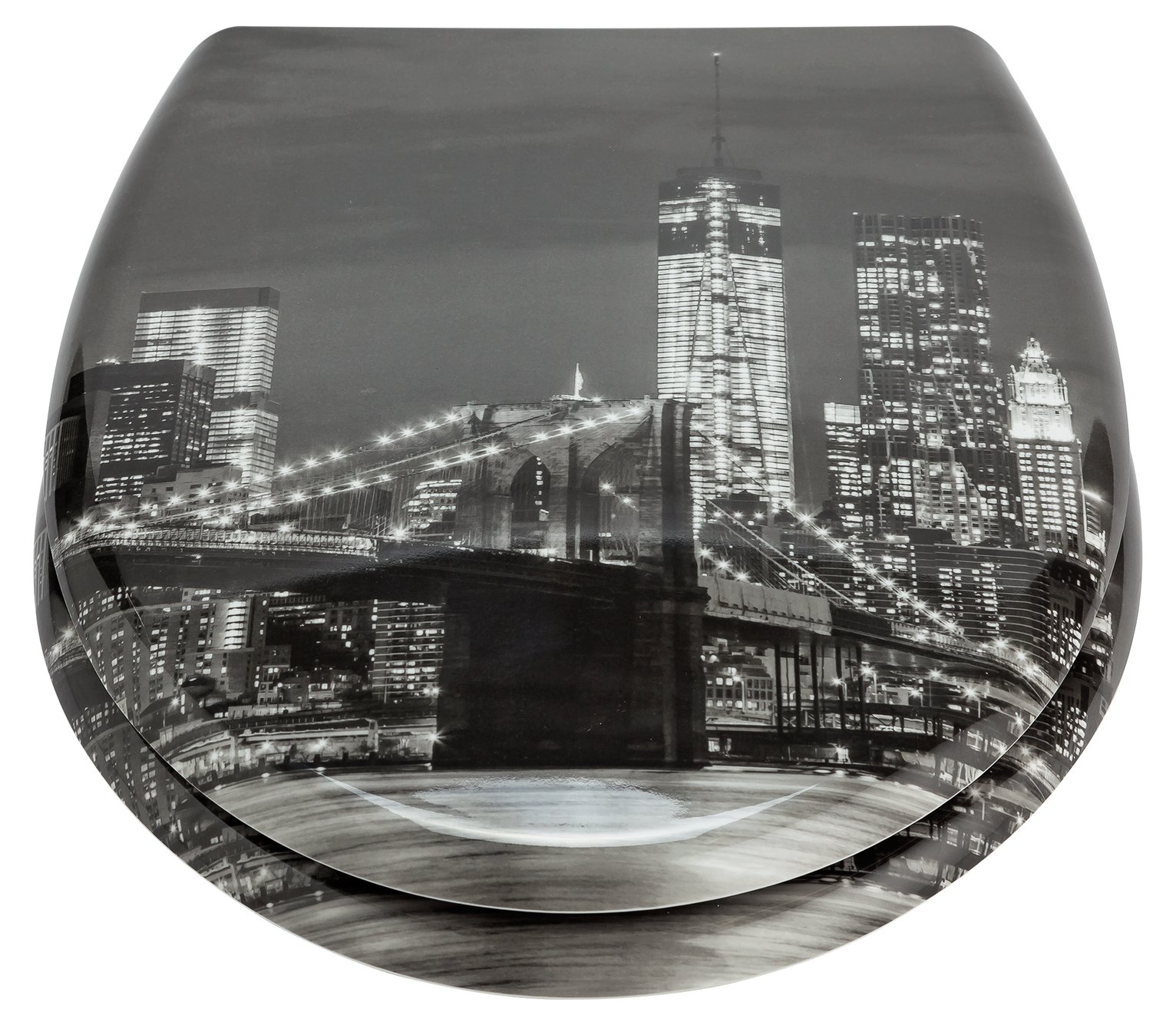 Argos Home New York City Skyline Toilet Seat review