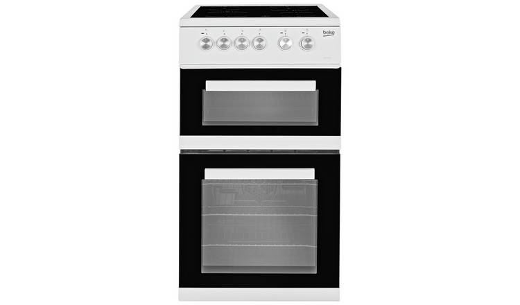 White electric on sale cooker 50cm