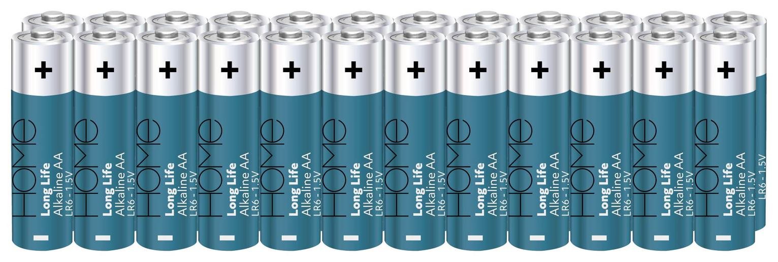 Argos Home Ultra Alkaline AA Battery - Pack of 24