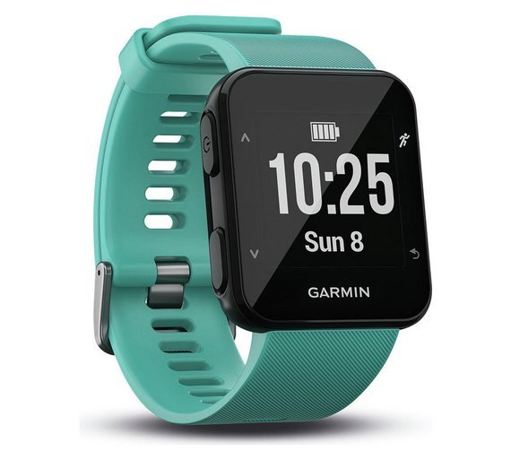 Garmin Forerunner 30 GPS Running Watch - Turquoise