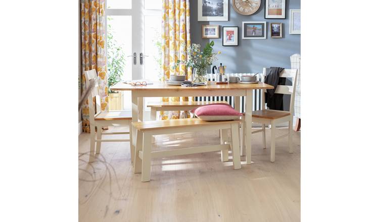 Argos extending dining discount table and chairs