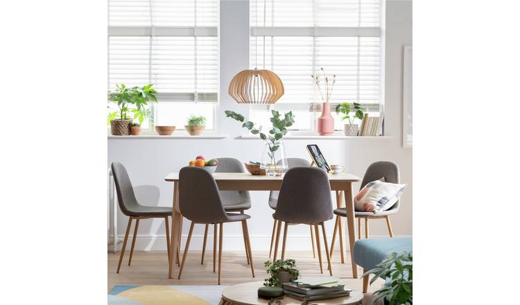 Dining chairs with online arms argos