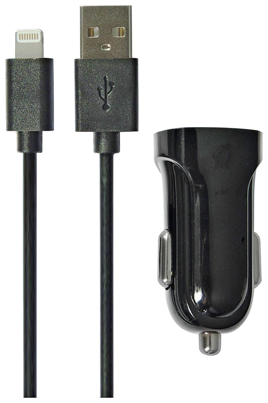 Lightning 1m Car Charger Cable