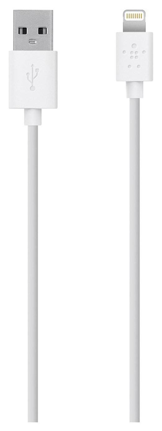 Belkin 3m Lightning to USB Charge Sync Cable - White