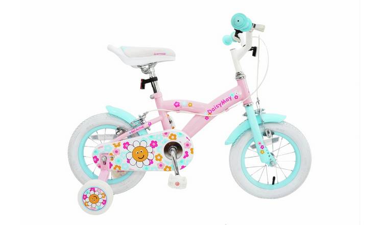 Active Go Daisy May 12Inch Wheel Size Girls Mountain Bike - Pink & Blue