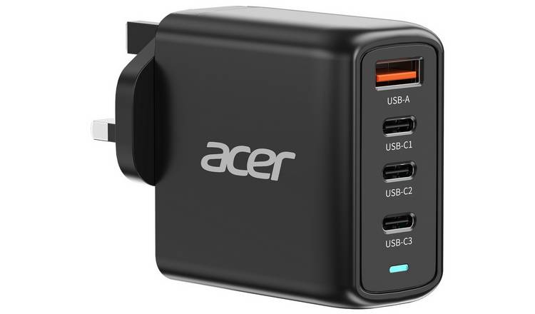 Acer 100W USB-C & USB-A GaN Laptop & Mobile Charger