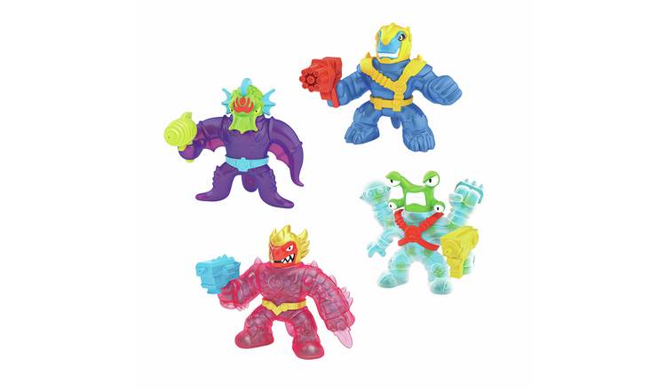 Heroes of Goo Jit Zu Galaxy Blast Battle Squad Figure - Pack of 4