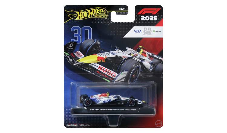 Hot Wheels F1 Collectable Liam Lawson Styled Toy Car