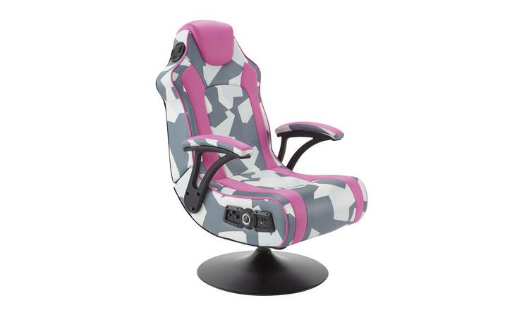 Argos pink online swivel chair