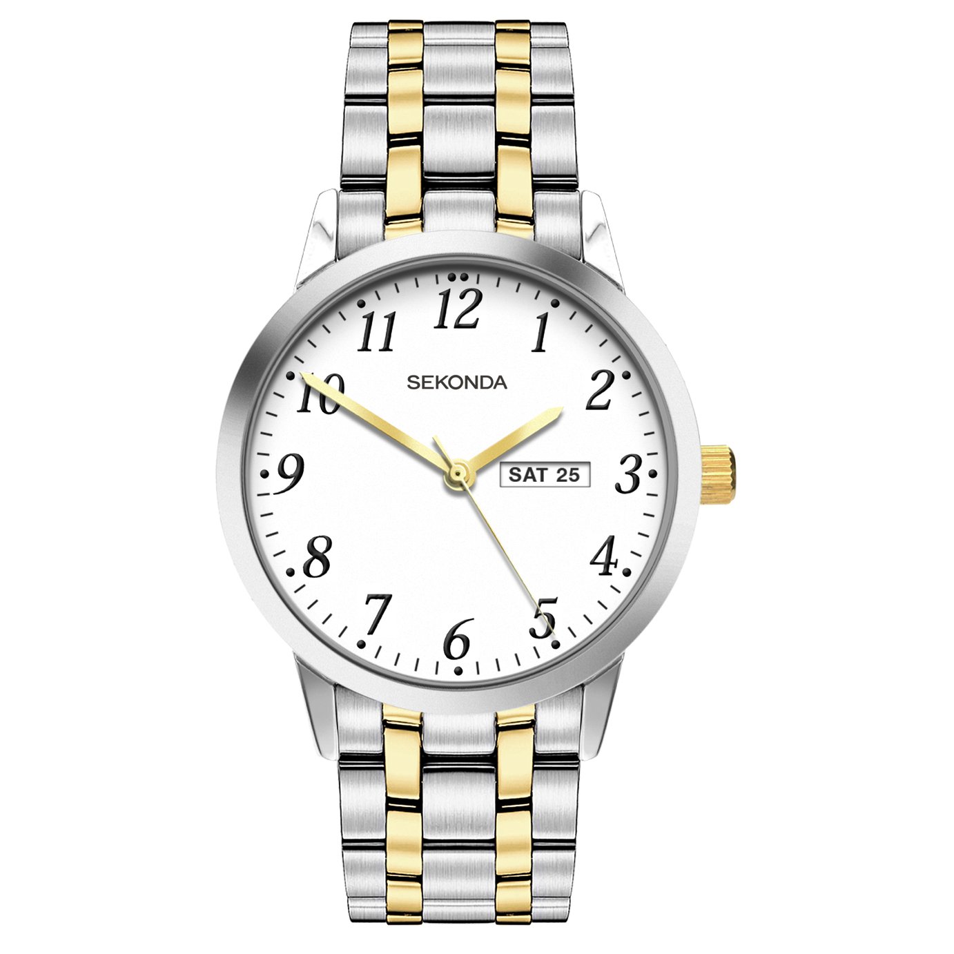 Sekonda Men's Two-tone Stainless Steel Bracelet Watch