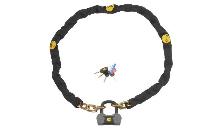 Yale Maximum Security Bike Chain and Lock - 1.8m