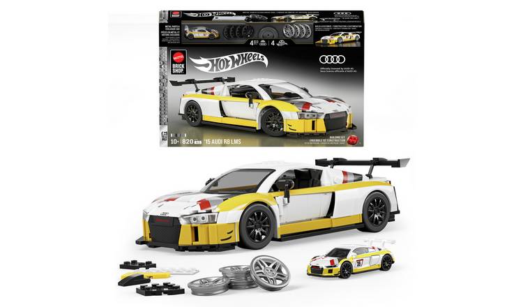 Mattel Brick Shop Hot Wheels '15 Audi R8 LMS 